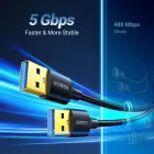 UGREEN US128 USB-A - USB-A 3.0 Kábel - 1m