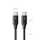 Ugreen USB-C - USB-C US562 Kábel - 1.5m 5A 100W - Fekete
