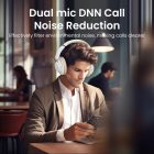 Ugreen HP202 HiTune Max5 Vezeték Nélküli Fejhallgató - Hybrid ANC - Fehér