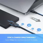 UGREEN USB-C - micro USB 3.0 Kábel - 1m