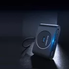 Ugreen 4 Portos USB HUB 3.0 + 0.5m - Fekete