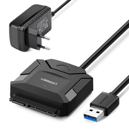 UGREEN USB 3.0 - SATA Adapter - Fekete