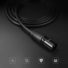Ugreen AV130 XLR Hosszabbító Kábel - 3m - Fekete