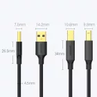 UGREEN USB 2.0 A-B Nyomtató Kábel - 2m