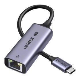 Ugreen CM648 USB-C - RJ45 Ethernet 2.5G Adapter - Szürke Ugreen CM648 USB-C - RJ45 Ethernet 2.5G Adapter - Szürke