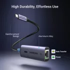 Ugreen CM648 USB-C - RJ45 Ethernet 2.5G Adapter - Szürke