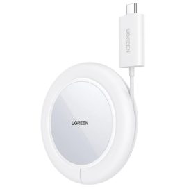 UGREEN CD245 Vezeték Nélküli Töltő - 15W - Fehér UGREEN CD245 Vezeték Nélküli Töltő - 15W - Fehér