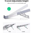 UGREEN LP451 Összecsukható Laptop Állvány - Ezüst