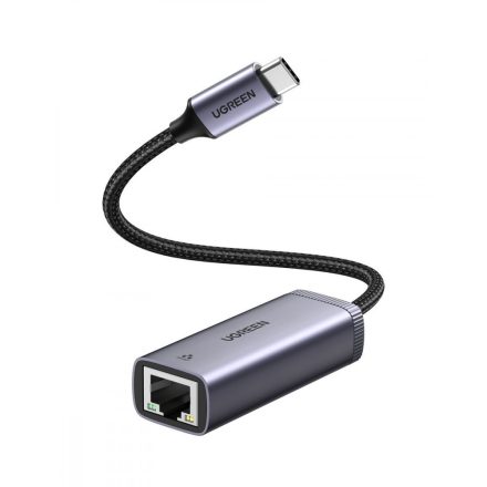 Ugreen USB-C - RJ45 Hálózati Adapter - 1000Mbit - Szürke