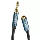 UGREEN AV118 Audio hosszabbító kábel - 3.5mm jack - 2m - Kék