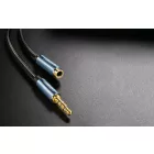 UGREEN AV118 Audio hosszabbító kábel - 3.5mm jack - 2m - Kék