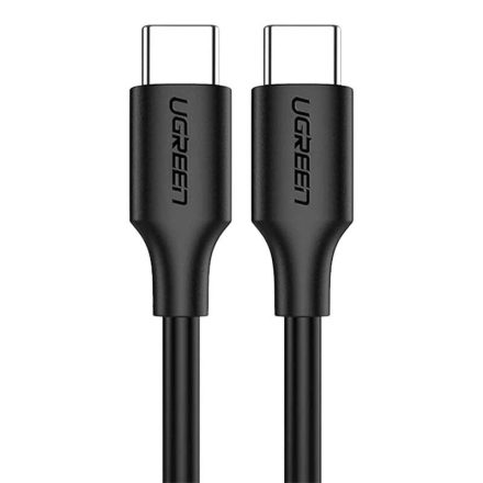 UGREEN USB-C - USB-C Kábel - 1m 3A 60W - Fekete