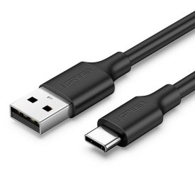 UGREEN USB-A - USB-C Kábel - 1m 2A - Fekete UGREEN USB-A - USB-C Kábel - 1m 2A - Fekete