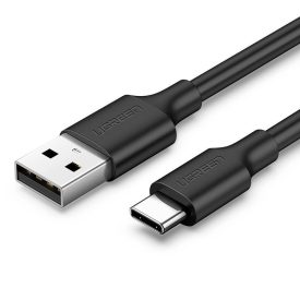 UGREEN USB-A - USB-C Kábel - 1.5m 2A - Fekete UGREEN USB-A - USB-C Kábel - 1.5m 2A - Fekete