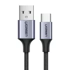 Ugreen USB-A - USB-C Kábel - 0.5m 3A - Fekete