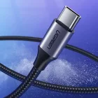 Ugreen USB-A - USB-C Kábel - 0.5m 3A - Fekete