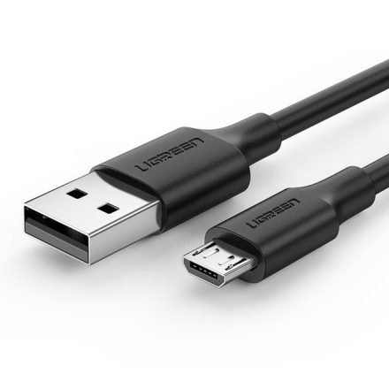 UGREEN USB - micro USB Kábel - 1m 2,4A QC 3.0 - Fekete