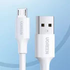 Ugreen USB-A - micro USB Kábel - 1m 2.4A - Fehér