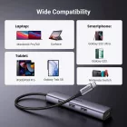 UGREEN CM475 USB-C HUB 3x USB 3.0 + Gigabit RJ45