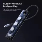 UGREEN CM475 USB-C HUB 3x USB 3.0 + Gigabit RJ45