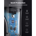 UGREEN CD204 Autós Töltő - USB + USB-C + 12V Szivargyújtós Aljzat - Szürke