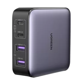   UGREEN Nexode Hálózati Gyorstöltő - 2xUSB-C, 2xUSB-A - 65W