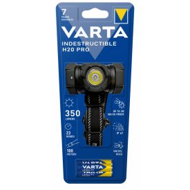 Varta Indestructible H20 Pro Fejlámpa - 350 lm - 3xAAA elemmel   Varta Indestructible H20 Pro Fejlámpa - 350 lm - 3xAAA elemmel