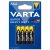 Varta Superlife Féltartós AAA Mikro Elem x 4 db