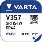 Varta 357 SR44 Ezüst-Oxid Gombelem