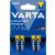 Varta Longlife Power AAA Mikro Elem x 4 db