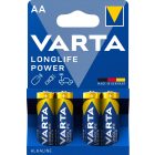 Varta Longlife Power AA Ceruza Elem x 4 db