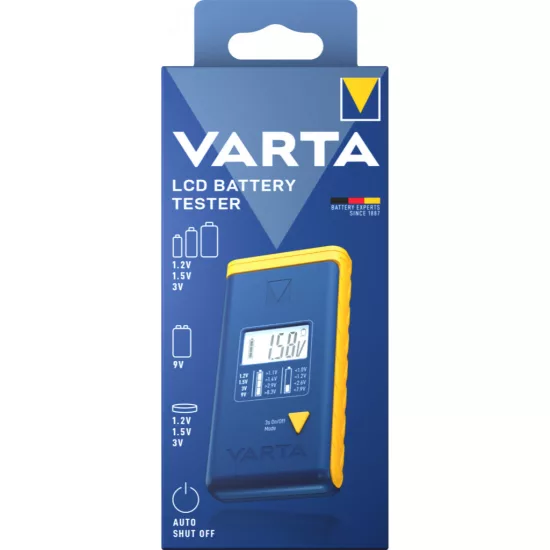 Varta Elem Teszter LCD Digital