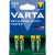 Varta Akkumulátor Power Mikro AAA 1000mAh x 4 db