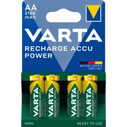 Varta Akkumulátor Power Ceruza AA 2100mAh x 4 db