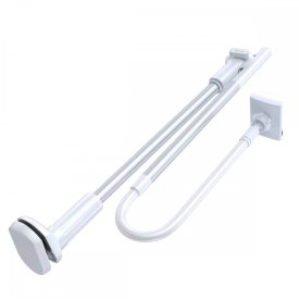 Baseus Lazy Phone Telefon és Tablet Tartó Klipszes - Ezüst   Baseus Lazy Phone Telefon és Tablet Tartó Klipszes - Ezüst