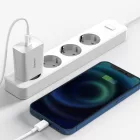 Baseus Speed Mini Hálózati Gyorstöltő - 1xUSB-C - 20W QC3.0 - Fehér