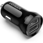 UGREEN ED018 Autós Töltő - 2xUSB - 24W