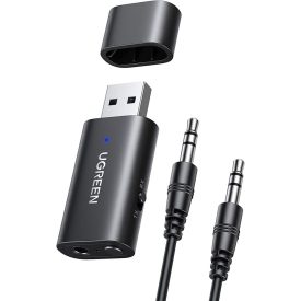 UGREEN CM523 Bluetooth 5.1 Audio Transmitter / Receiver - USB + 3,5mm   UGREEN CM523 Bluetooth 5.1 Audio Transmitter / Receiver - USB + 3,5mm