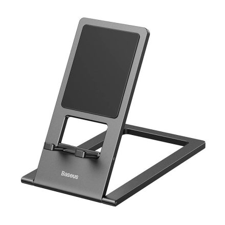 Baseus Összecsukható Asztali Telefon/Tablet Tartó - Szürke