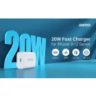 Choetech Hálózati Gyorstöltő - USB-C 20W - Fehér
