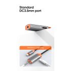 Mcdodo Lightning - Lightning + 3,5mm Adapter - Ezüst-Narancs