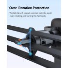 Baseus Metal Age 3 Gravitációs Autós Tartó - Szellőzőrácsba - Fekete