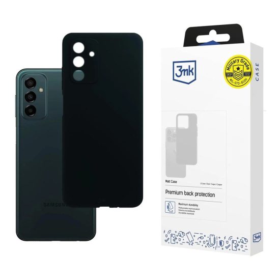 Samsung Galaxy M23 5G Tok - 3mk Matt Case - Fekete