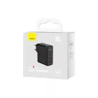 Baseus GaN5 Pro Hálózati Töltő 100W - USB-A + USB-C - Fekete