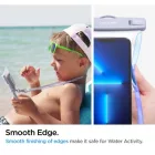 Spigen A601 Aqua Shield Univerzális Vízálló Tok x 2 db - Kék