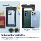Spigen A610 Aqua Shield Univerzális Lebegő Vízálló Tok x 2 db - Fekete