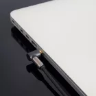 Wozinsky Audio Kábel Mini Jack Derékszögű 3m - Fekete