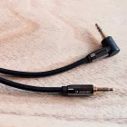 Wozinsky Audio Kábel Mini Jack Derékszögű 2m - Fekete