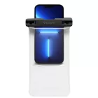 Spigen A601 Aqua Shield Univerzális Vízálló Tok - Átlátszó