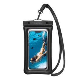 Spigen A610 Aqua Shield Univerzális Lebegő Vízálló Tok - Fekete   Spigen A610 Aqua Shield Univerzális Lebegő Vízálló Tok - Fekete